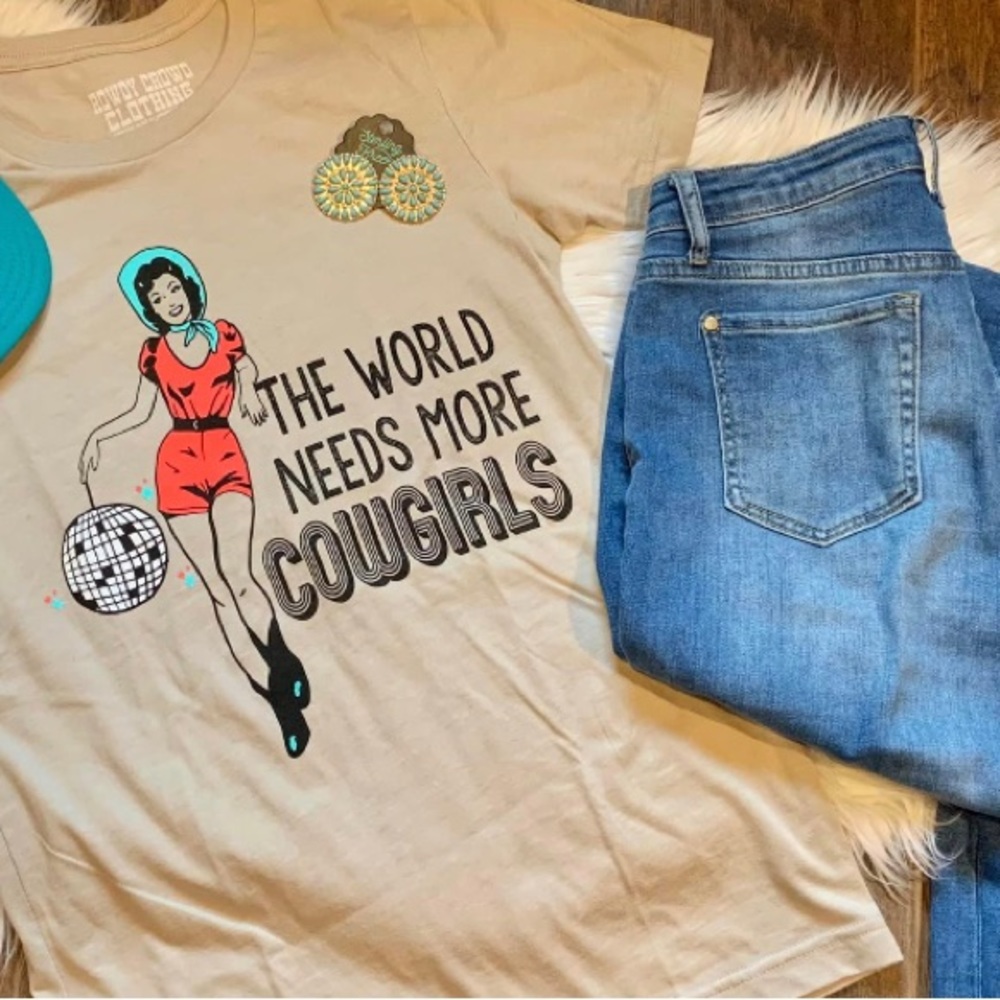 More Cowgirls Tee